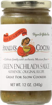 Amalias Cocina - Sauce Green Enchilada - Case of 12-12 OZ