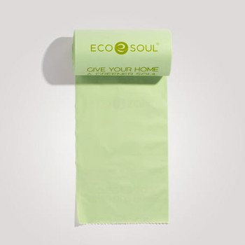 Ecosoul Home - Trash Bags 13 Gallon Compostable - Case of 8-25 CT