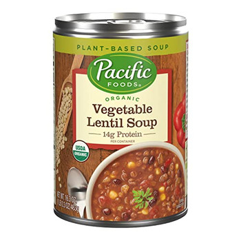 Pacific Foods - Soup Vegetable Lentil - Case of 12-16.3 OZ