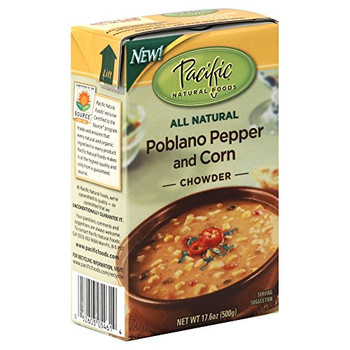 Pacific Foods - Chowder Poblano Corn - Case of 12-16.3 OZ
