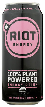 Riot Energy - Energy Strawberry Lemon - Case of 12-16 FZ
