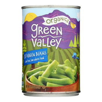 Green Valley Organics - Green Beans Cut - Case of 12-14.5 OZ Green Valley Organics - Green Beans Cut - Case of 12-14.5 OZ
