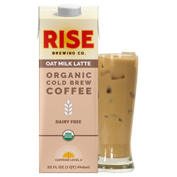 Rise Brewing Co. - Coldbrew Coffee Oatmilk Latte - Case of 6-32 FZ