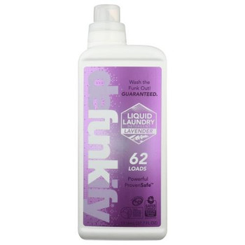 Defunkify - Laundry Detergent Liquid Lavender - Case of 4-37.7 OZ Defunkify - Laundry Detergent Liquid Lavender - Case of 4-37.7 OZ
