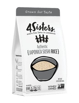 4 Sisters - Rice Short Grain Sushi - Case of 6-2 LB