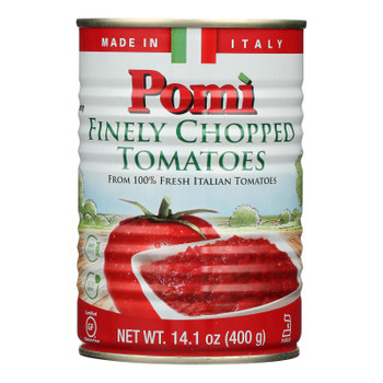 Pomi Tomatoes - Tomatoes Finely Chopped - Case of 12 - 14.1 OZ Pomi Tomatoes - Tomatoes Finely Chopped - Case of 12 - 14.1 OZ