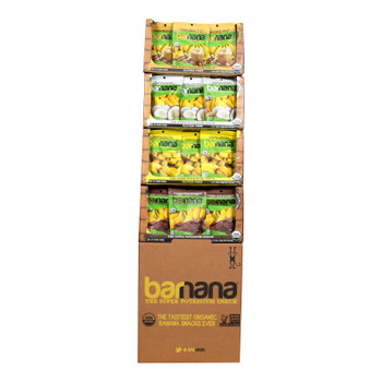 Barnana - Banana Bites 4 Flavor - CS of 48-3.5 OZ
