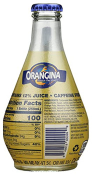 Orangina - Citrus Sparkling Drink - Case of 12-8.5 OZ