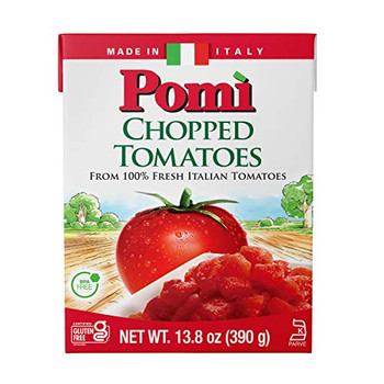 Pomi Tomatoes - Tomatoes Chopped - Case of 12-13.8 OZ