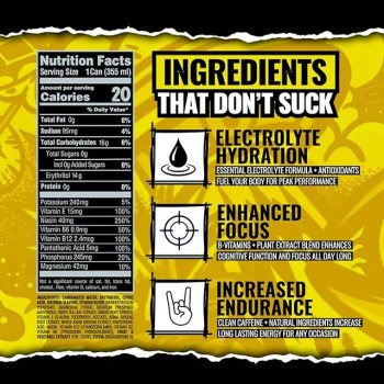 Kill Cliff - Energy Dark Ignite Flaming Joe - Case of 12-12 FZ Kill Cliff - Energy Dark Ignite Flaming Joe - Case of 12-12 FZ