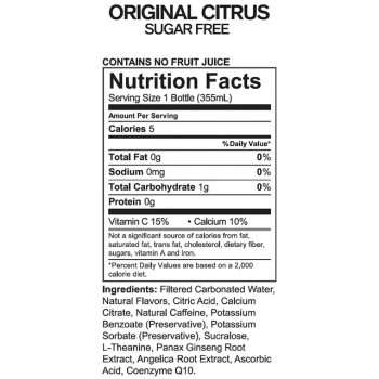 Uptime Energy - Energy Drink Mango Pineapple Sugar Free - Case of 12-12 FZ