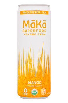 Maka - Wheatgrass Mango Energized - Case of 12-12 FZ