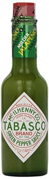 Mcilhenny Co. Tabasco Brand Green Pepper Sauce  - Case of 12 - 5 OZ