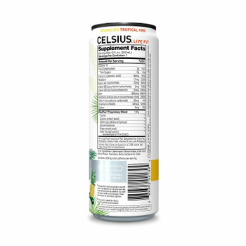Celsius - Drink Sparkling Tropical Vibe - Case of 12-12 FZ