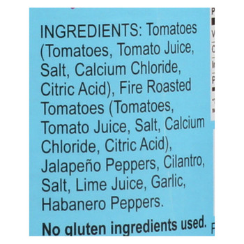 Salsa God Hot Fire Roasted Red Salsa  - Case of 6 - 16 OZ