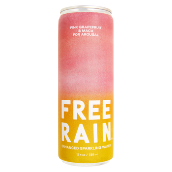 Free Rain - Sparkling Water Arousal Grapefruit Maca - Case of 12-12 FZ