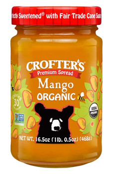 Crofters - Premium  Spread Mango - Case of 6-16.5 OZ Crofters - Premium  Spread Mango - Case of 6-16.5 OZ