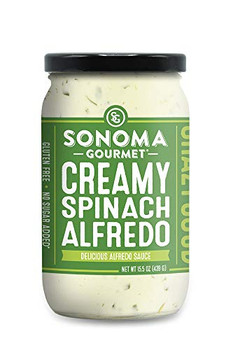 Sonoma Gourmet - Sauce Creamy Spinach Alfredo - Case of 6-15.5 OZ