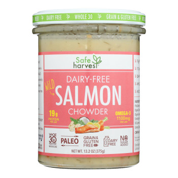 Safe Catch - Chowder Salmon Dairy Free - Case of 6 - 13.2 OZ Safe Catch - Chowder Salmon Dairy Free - Case of 6 - 13.2 OZ