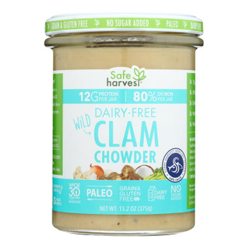 Safe Catch - Chowder Wild Clam Dairy Free - Case of 6 - 13.2 OZ