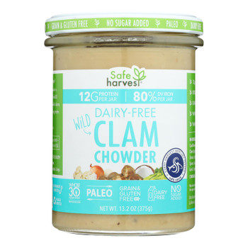 Safe Catch - Chowder Wild Clam Dairy Free - Case of 6 - 13.2 OZ Safe Catch - Chowder Wild Clam Dairy Free - Case of 6 - 13.2 OZ