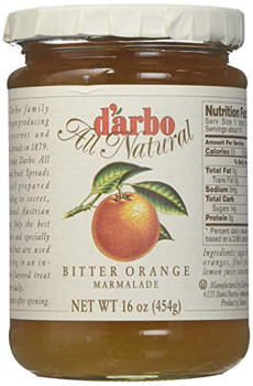 D’Arbo Fruit Spread, Bitter Orange  - Case of 6 - 16 OZ D’Arbo Fruit Spread, Bitter Orange  - Case of 6 - 16 OZ