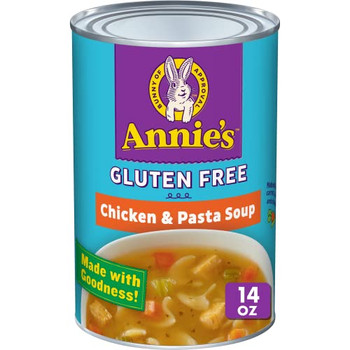Annie's Homegrown - Soup Chicken Pasta Gluten Free - Case of 8-14 OZ Annie's Homegrown - Soup Chicken Pasta Gluten Free - Case of 8-14 OZ