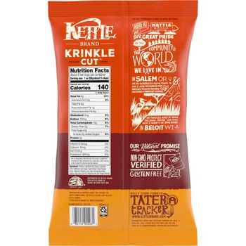 Kettle Brand - Krinkle Chips Habanero Lime - Case of 12-7.5 OZ