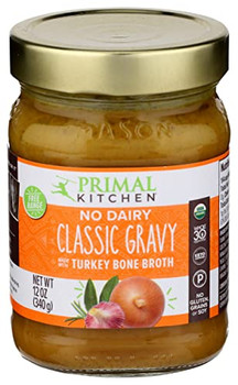 Primal Kitchen - Gravy Turkey Bone Broth - Case of 6-12 OZ