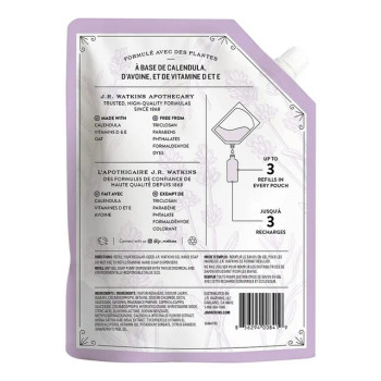 J.r. Watkins - Hand Soap Gel Refill Lavender - Case of 3-34 FZ J.r. Watkins - Hand Soap Gel Refill Lavender - Case of 3-34 FZ