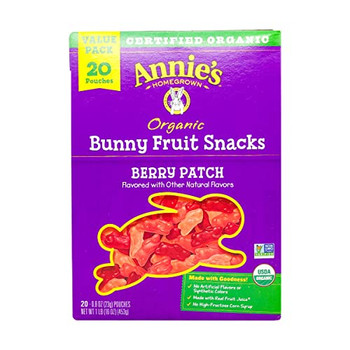 Annie's Homegrown - Fruit Snack Og2 Berry Patch - CS of 6-16 OZ Annie's Homegrown - Fruit Snack Og2 Berry Patch - CS of 6-16 OZ