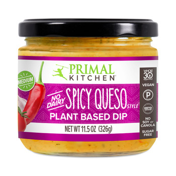Primal Kitchen - Dip Plant Based Queso Spicy - Case of 6-11.5 OZ
