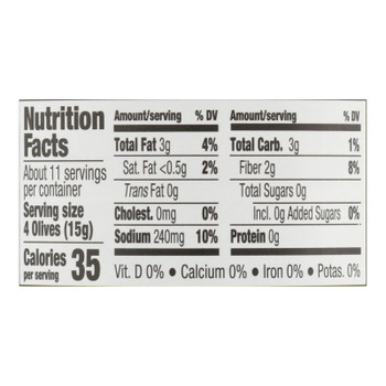 Mezzetta Pitted Greek Kalamata Olives - Case of 6 - 5.75 OZ Mezzetta Pitted Greek Kalamata Olives - Case of 6 - 5.75 OZ