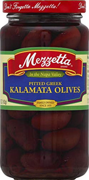 Mezzetta Pitted Greek Kalamata Olives - Case of 6 - 5.75 OZ Mezzetta Pitted Greek Kalamata Olives - Case of 6 - 5.75 OZ