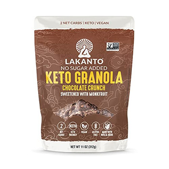 Lakanto - Granola Keto Chocolate Crunch - Case of 10-11 OZ Lakanto - Granola Keto Chocolate Crunch - Case of 10-11 OZ