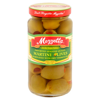 Mezzetta Martini Olives - Case of 6 - 6 OZ Mezzetta Martini Olives - Case of 6 - 6 OZ