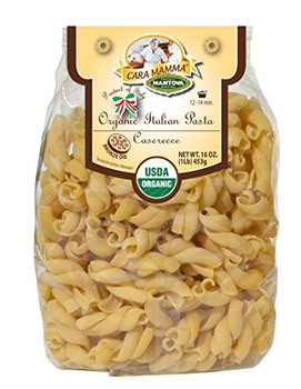 Fratelli Mantova Casarecce Organic Italian Pasta - Case of 6 - 16 OZ Fratelli Mantova Casarecce Organic Italian Pasta - Case of 6 - 16 OZ