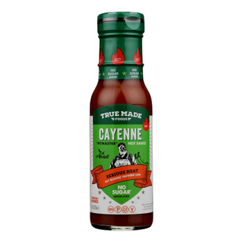 True Made Foods - Hot Sauce Pitmaster Cayenne Pepper - Case of 6-8 FZ