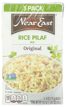 Near East - Rice Pilaf Mix Original 3 Pack - Case of 4-3/6.09 OZ