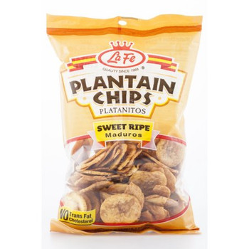 La Fe - Chips Plantain Sweet - Case of 24-3 OZ