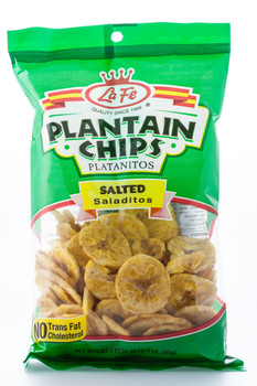 La Fe - Chips Plantain Salted - Case of 24-3 OZ