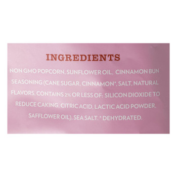 Live Love Pop - Popcorn Cinnamon Bun - Case of 12 - 5.2 OZ Live Love Pop - Popcorn Cinnamon Bun - Case of 12 - 5.2 OZ