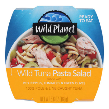 Wild Planet - Salad Wild Tuna Pasta - Case of 12-5.6 OZ Wild Planet - Salad Wild Tuna Pasta - Case of 12-5.6 OZ