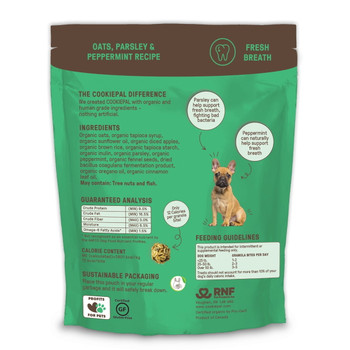 Cookie Pal - Granola Bite Fresh Breath - Case of 8-9 OZ Cookie Pal - Granola Bite Fresh Breath - Case of 8-9 OZ