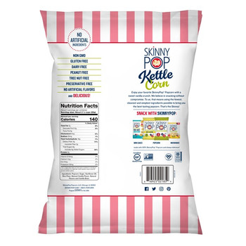 Skinnypop Popcorn - Popcorn Kettle Vanilla - Case of 12-5.3 OZ