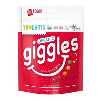 Yumearth - Candy Giggles - Case of 12-5 OZ