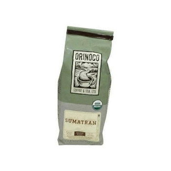 Orinoco Coffee & Tea Ltd - Coffee Whole Bean Sumatran Ft - Case of 6 - 12 OZ