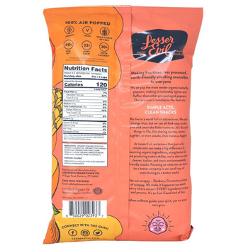 Lesser Evil - Popcorn Peach Mango - Case of 12-4.6 OZ Lesser Evil - Popcorn Peach Mango - Case of 12-4.6 OZ