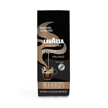 Lavazza - Coffee Bag Espresso Italiano Whole Bean - Case of 6-12 OZ Lavazza - Coffee Bag Espresso Italiano Whole Bean - Case of 6-12 OZ