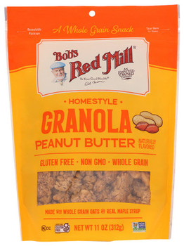 Bob's Red Mill - Granola Peanut Butter - Case of 6-11 OZ